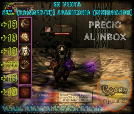 En Venta - Set Dammed(H) Apariencia [Risingmoon]